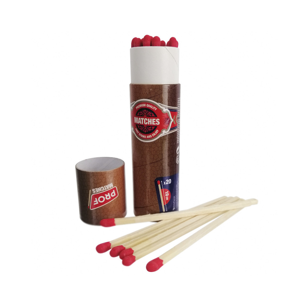 Lange Streichhölzer CUBA 10 cm - 20 Stück