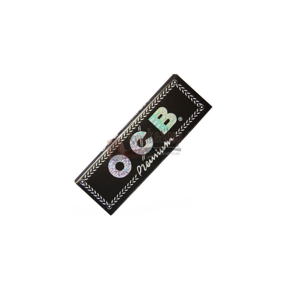 OCB Black SingleWide – Premium-Zigarettenpapier für Joints