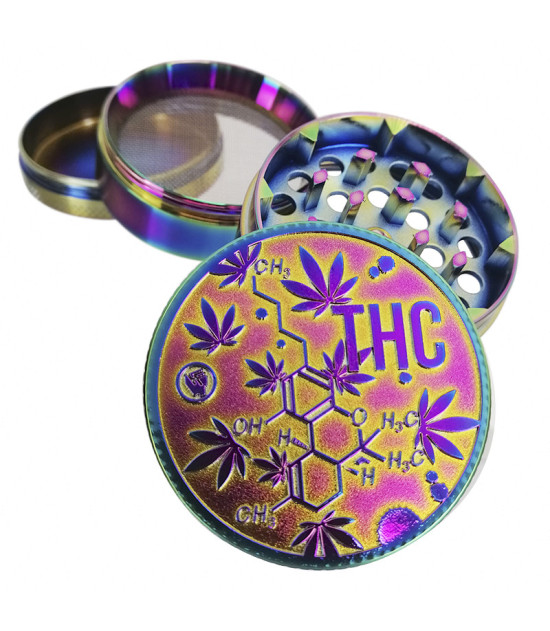 THC-Molekülgrinder ICY Chameleon Metallgrinder - 5 cm