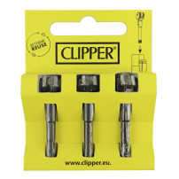 Feuersteinsystem für Clipper-Feuerzeug – 3-teilig