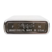 Zippo-Set mit Ledergriff
