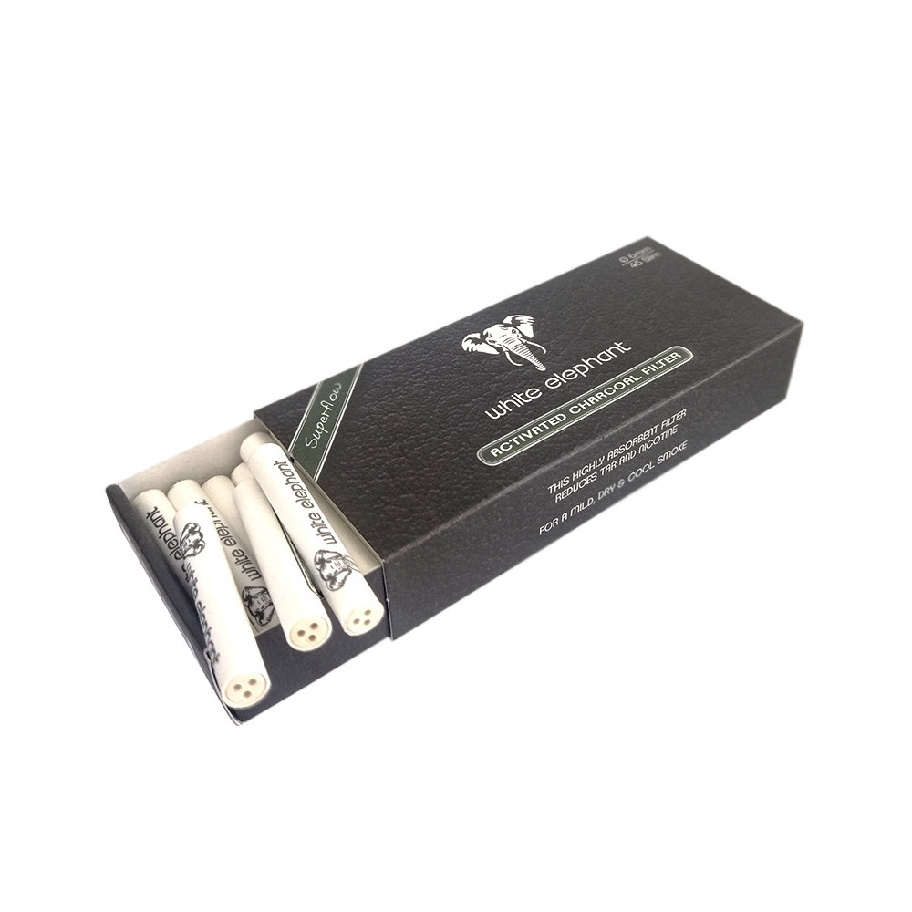Rohrkohlefilter Activ Elephant 6 mm - 45 Stück