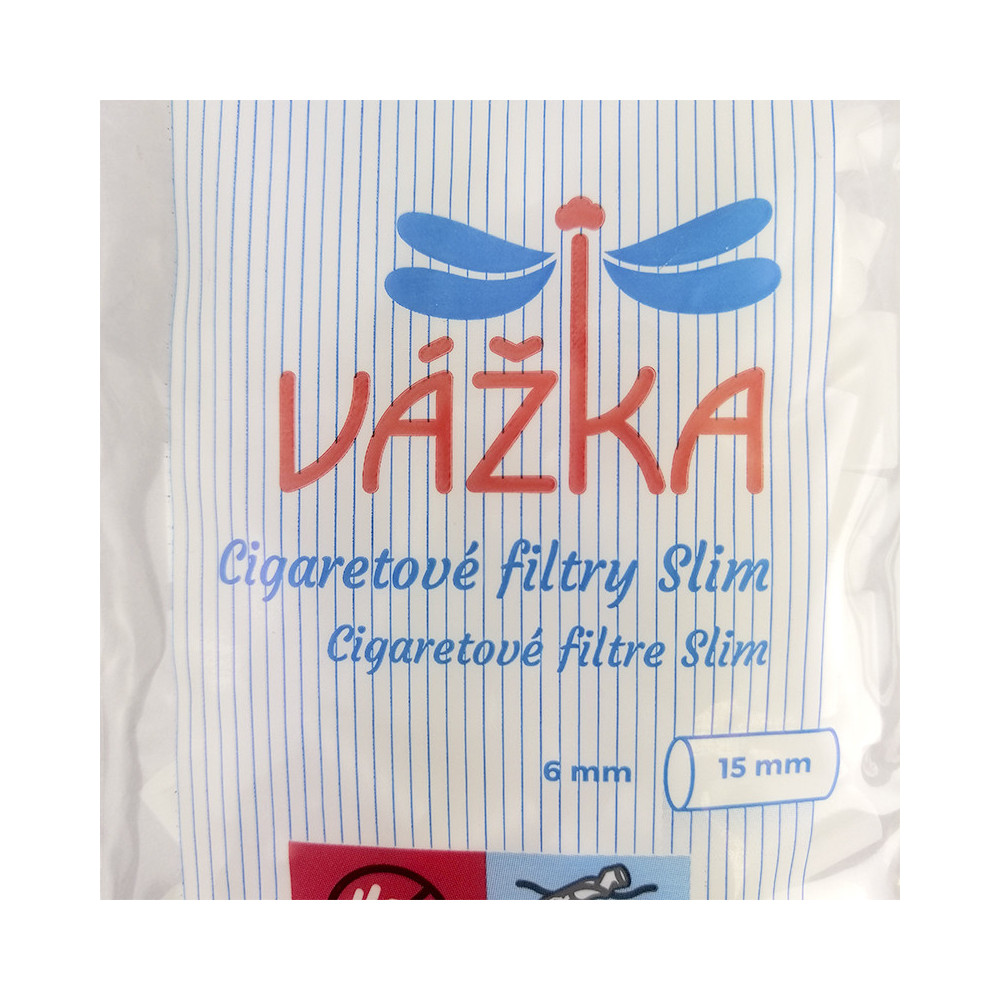 Zigarettenfilter Dragonfly Slim 6 mm – 120 Stück