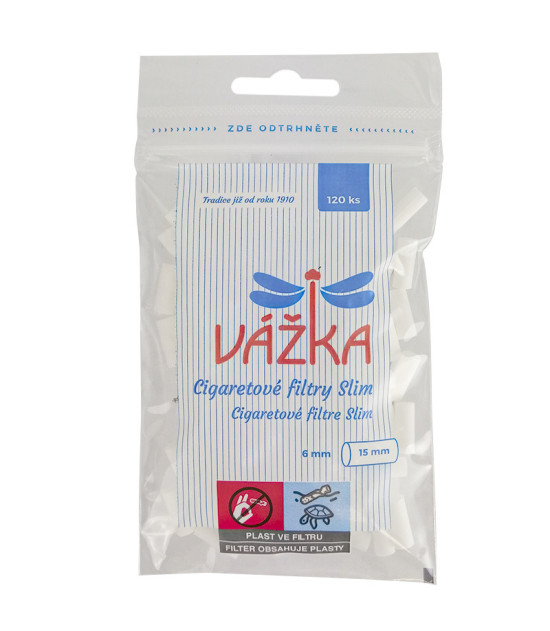 Zigarettenfilter Dragonfly Slim 6 mm – 120 Stück