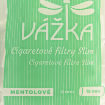 Zigarettenfilter Dragonfly Slim Menthol 6 mm - 120 Stück