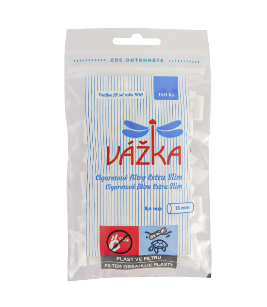 Zigarettenfilter Dragonfly Extra Slim 5,4 mm – 150 Stück