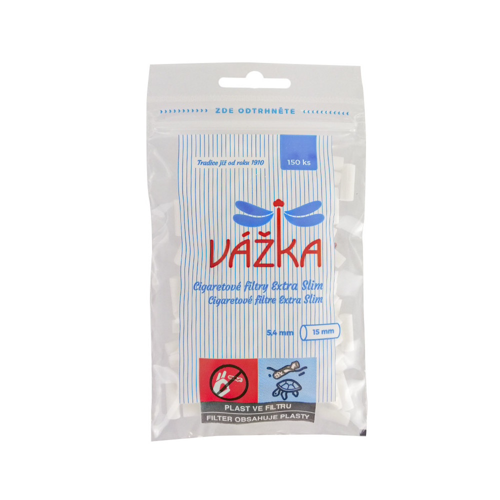 Zigarettenfilter Dragonfly Extra Slim 5,4 mm – 150 Stück