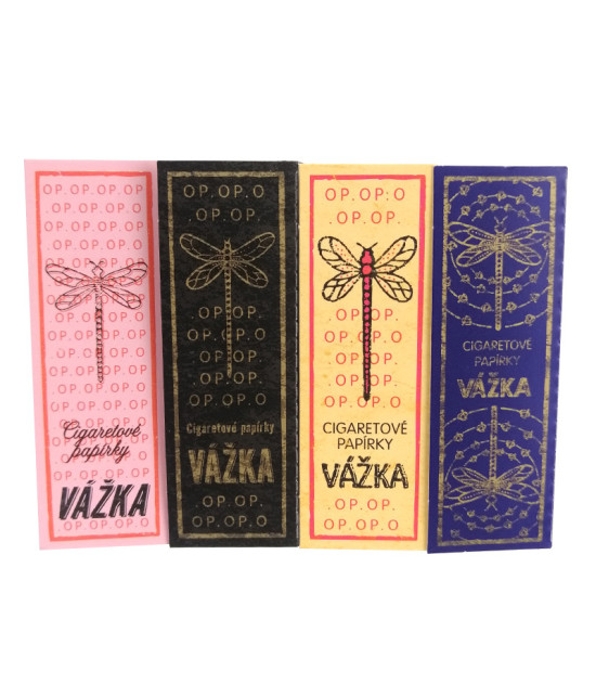 Zigarettenpapier Dragonfly Classic – Einzelbreite – Retro-Design
