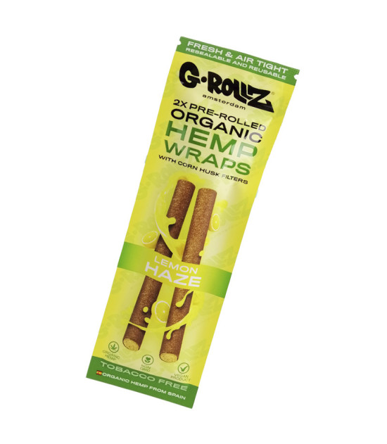 G-Rollz Cannabis Blunts – Lemon Haze, 2 Stück