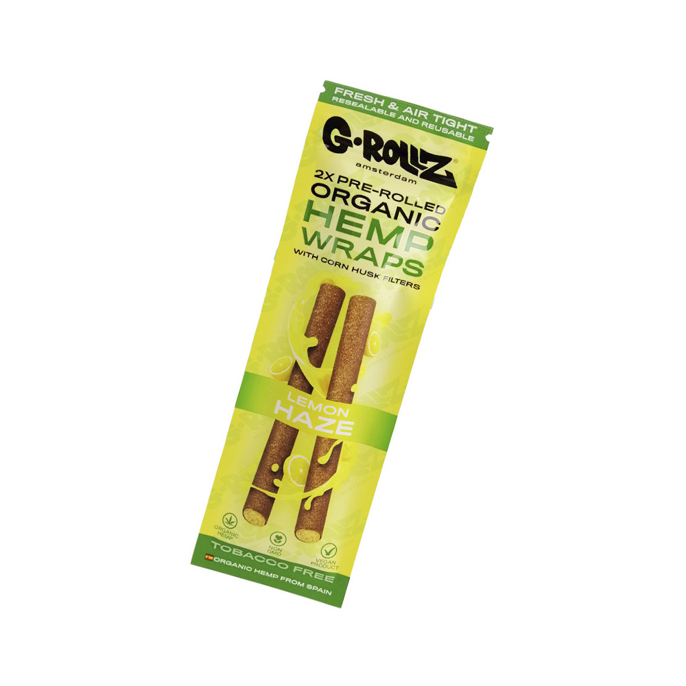 G-Rollz Cannabis Blunts – Lemon Haze, 2 Stück
