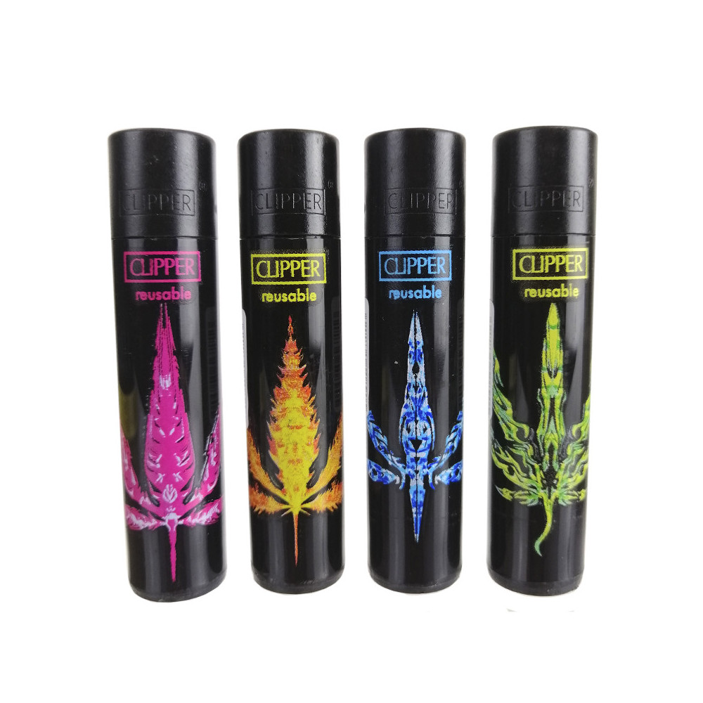 Clipper Serie FIRE LEAVES 4 Stück.