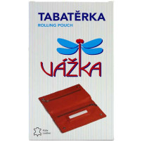 Schnupftabakdose / Tabaketui Libellenleder - Verpackung
