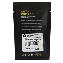 CBD 20:1 Automatisch (3 Samen) - Fast Buds Cannabis-Samen - Rückseite