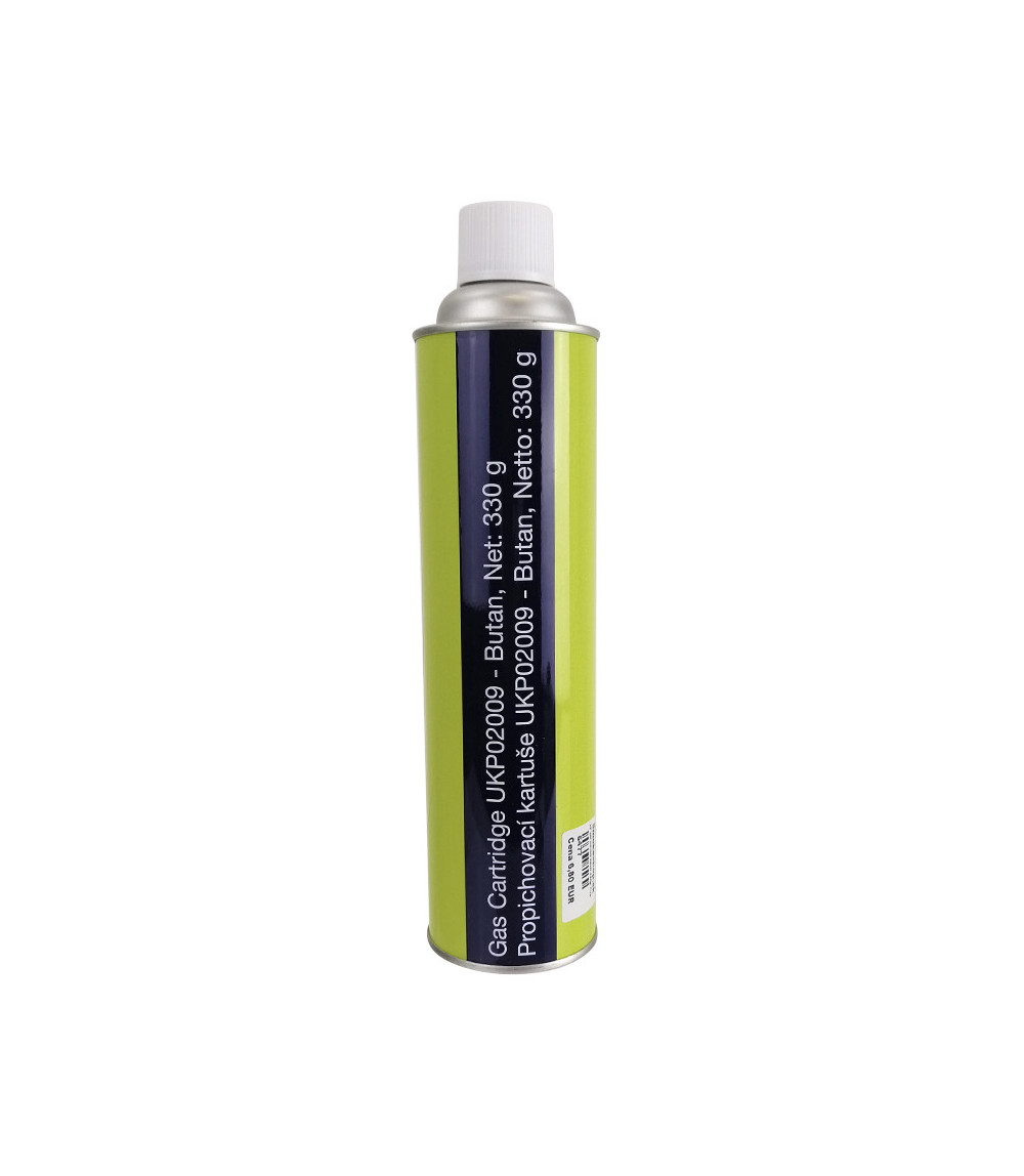 Gaskartusche zum Einschrauben in einen Shisha-Kohleanzünder Meva UKP02009 - 330 g / 7,16 - ganze Flasche / Kartusche