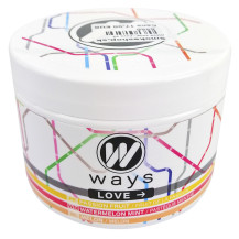 WAYS 200g Tabamel - Nikotinfreier Ersatz (Nikotinfreie Cellulose für Wasserpfeifen) - Love 66 (Passionsfrucht, Wassermelone, Min