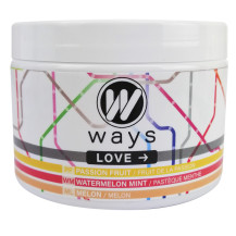 WAYS 200g Tabamel - Nikotinfreier Ersatz (Nikotinfreie Cellulose für Wasserpfeifen) - Love 66 (Passionsfrucht, Wassermelone, Min