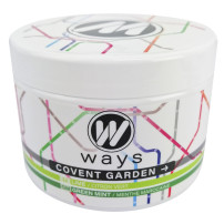 WAYS 200g Tabamel - Nikotinfreier Ersatz (Nikotinfreie Cellulose für Wasserpfeifen) - Covent Garden (Limette, Marokkanische Minz