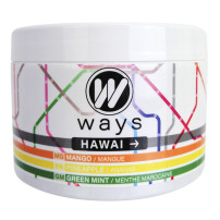 WAYS 200g Tabamel - Nikotinfreier Ersatz (Nikotinfreie Cellulose für Wasserpfeifen) - Hawaii (Ananas, Mango, Marokkanische Minze