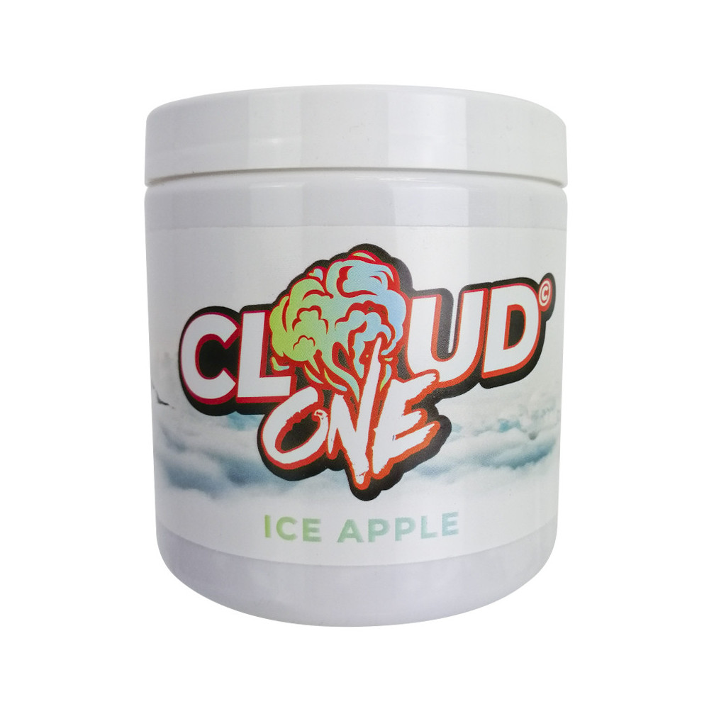 Tabamel Cloud One 200g - ICE Apple (Apfeleis) - Nikotinfreier Ersatz (Nikotinfreier Zellulosetabak für Wasserpfeifen)