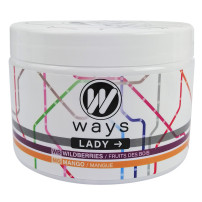 WAYS 200g Tabamel - Nikotinfreier Ersatz (Nikotinfreie Cellulose für Wasserpfeifen) - Lady Killer (Beerenfrucht, Mango)