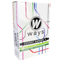 WAYS 50g Tabamel - Nikotinfreier Ersatz (Nikotinfreie Cellulose für Wasserpfeifen) - Covent Garden (Limette, Marokkanische Minze