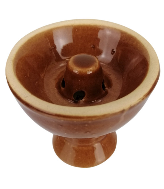 Vortex Rainbow Shisha-Krone – Braun