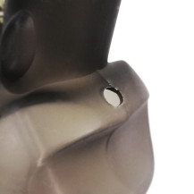 Acryl Bongo Mini Neon Apple – Detail am Turbo