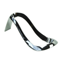 Eleganter Rohrständer aus Chrom