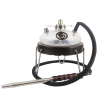 Shisha MS Scandi V2 – dunkelbraunes Holz