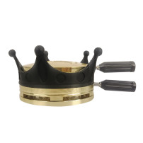 HMS auf der Shisha-Krone – Kaloud MOB Gold / gold-schwarze Seite