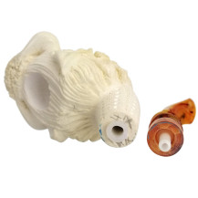 Geschnitzte Meerschaumpfeife Maxi 6589