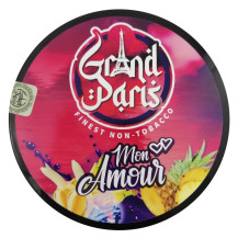 Shisha-Aroma ohne Nikotin – Grand Paris – Mon Amour (Banane, Minze, Ananas) 200 g