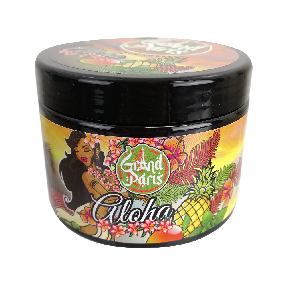 Shisha-Aroma ohne Nikotin – Grand Paris – Aloha (Ananas, Mango, Minze) 200 g