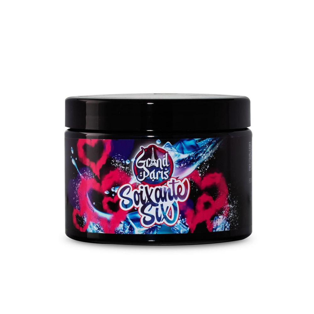 Shisha-Aroma ohne Nikotin – Grand Paris – Soixante Six (Minze, gelbe und rote Wassermelone, Passionsfrucht) 200 g