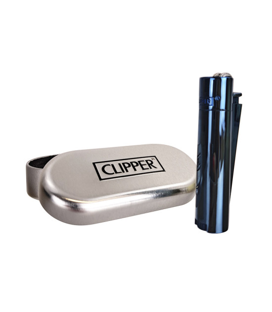 Lighter Clipper Metal Deep Blue