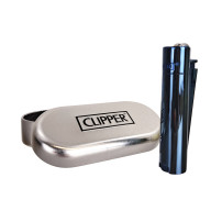 Lighter Clipper Metal Deep Blue