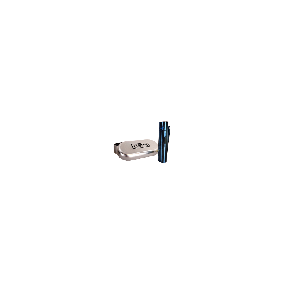 Lighter Clipper Metal Deep Blue
