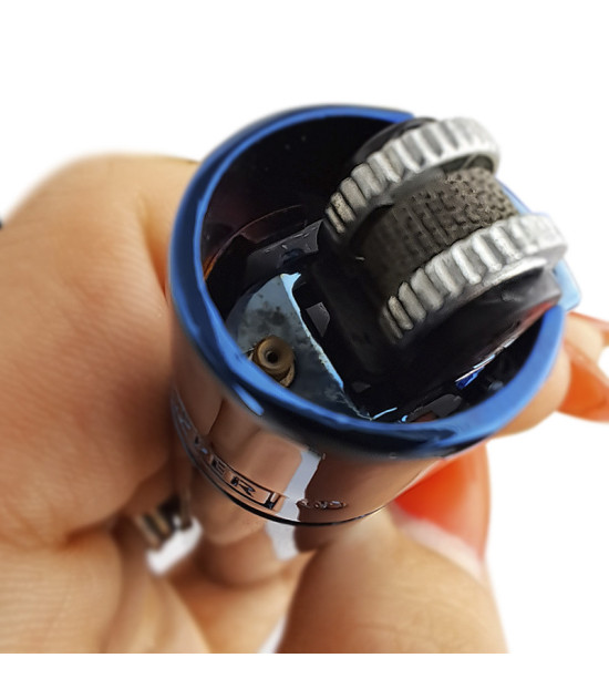 Lighter Clipper Metal Deep Blue