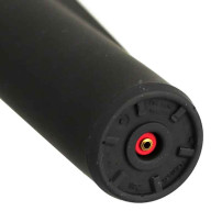 Clipper Soft Touch Classic Feuerzeug in Schwarz – Detail der Unterseite