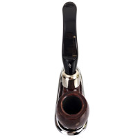 Tabakpfeife Savinelli New Dry System Glatt Dunkelbraun 9mm