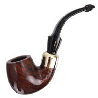 Tabakpfeife Savinelli New Dry System Glatt Dunkelbraun 9mm