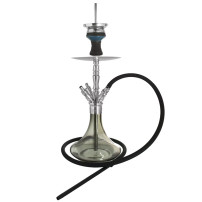 Hookah Kaya Shisha 480CC INOX Giza Silber Hellgrau 4S 57cm