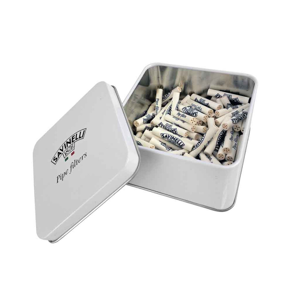 Kohlefilter für Savinelli-Rohre 6 mm – 100 Stück – offene Verpackung