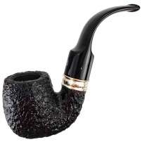 Savinelli Trevi Rusticated Full Bent 9mm Tabakpfeife - Seitenansicht