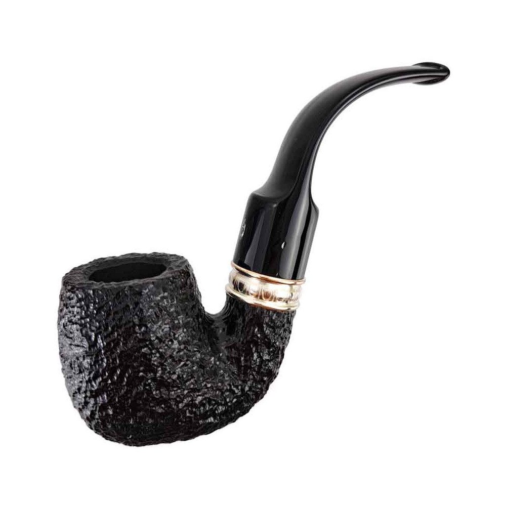 Savinelli Trevi Rusticated Full Bent 9mm Tabakpfeife - Seitenansicht