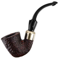 Tabakpfeife Savinelli New Dry System Rusticated Dark Brown 9mm - Seitenansicht