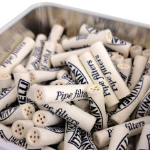 Kohlefilter für Savinelli-Rohre 9 mm – 100 Stück – Details zu den Filtern in der Verpackung
