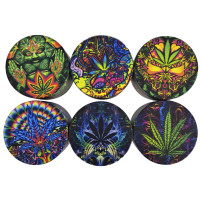 Grinder 4-teilig Hemp Jungle 35 mm