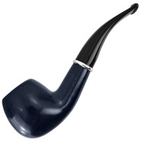 Tabakpfeife Savinelli Arcobaleno Blau 9 mm Seitenansicht