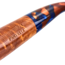 Savinelli Fantasia Smooth Natural 9mm Tabakpfeife - Detail der eingravierten Pfeifenmarkierung